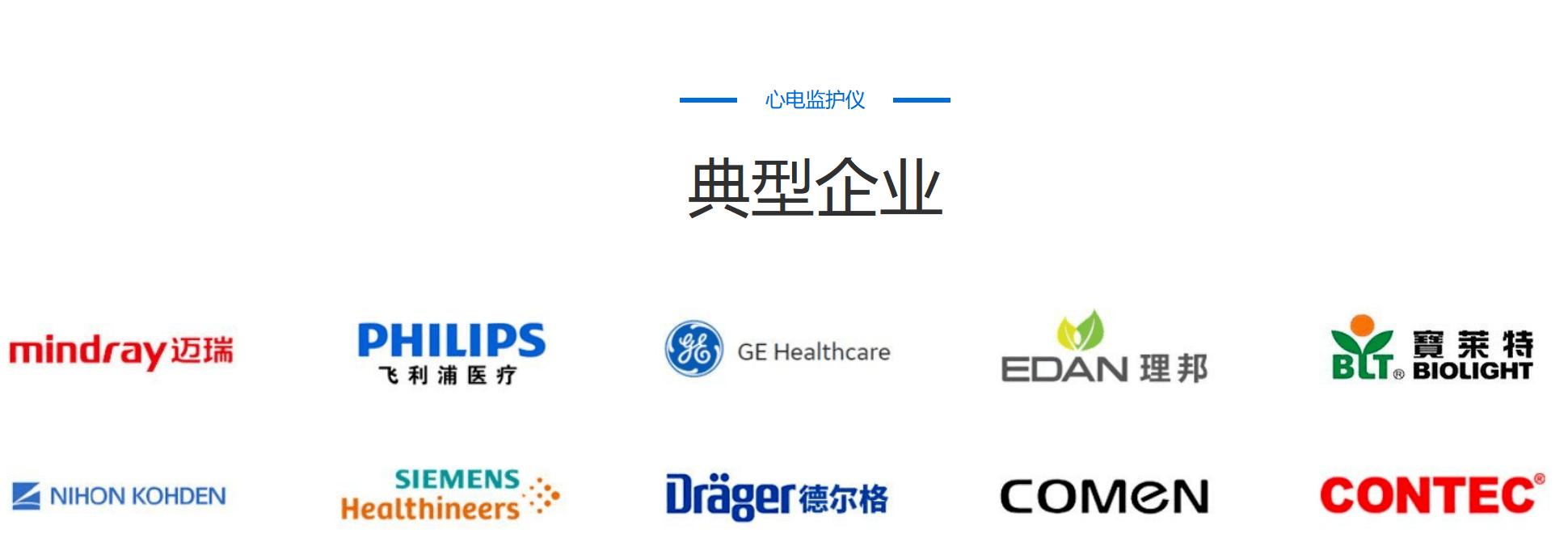 心電監(jiān)護儀排行榜