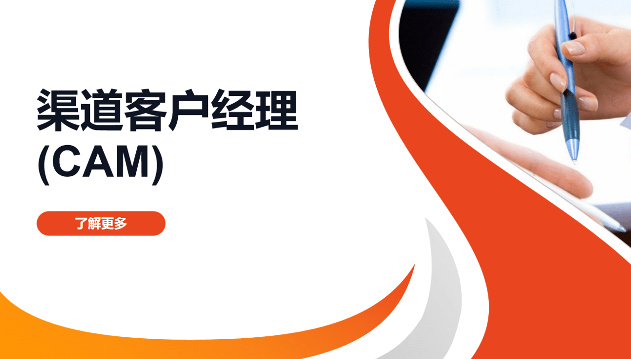 渠道客戶經(jīng)理 (CAM) 