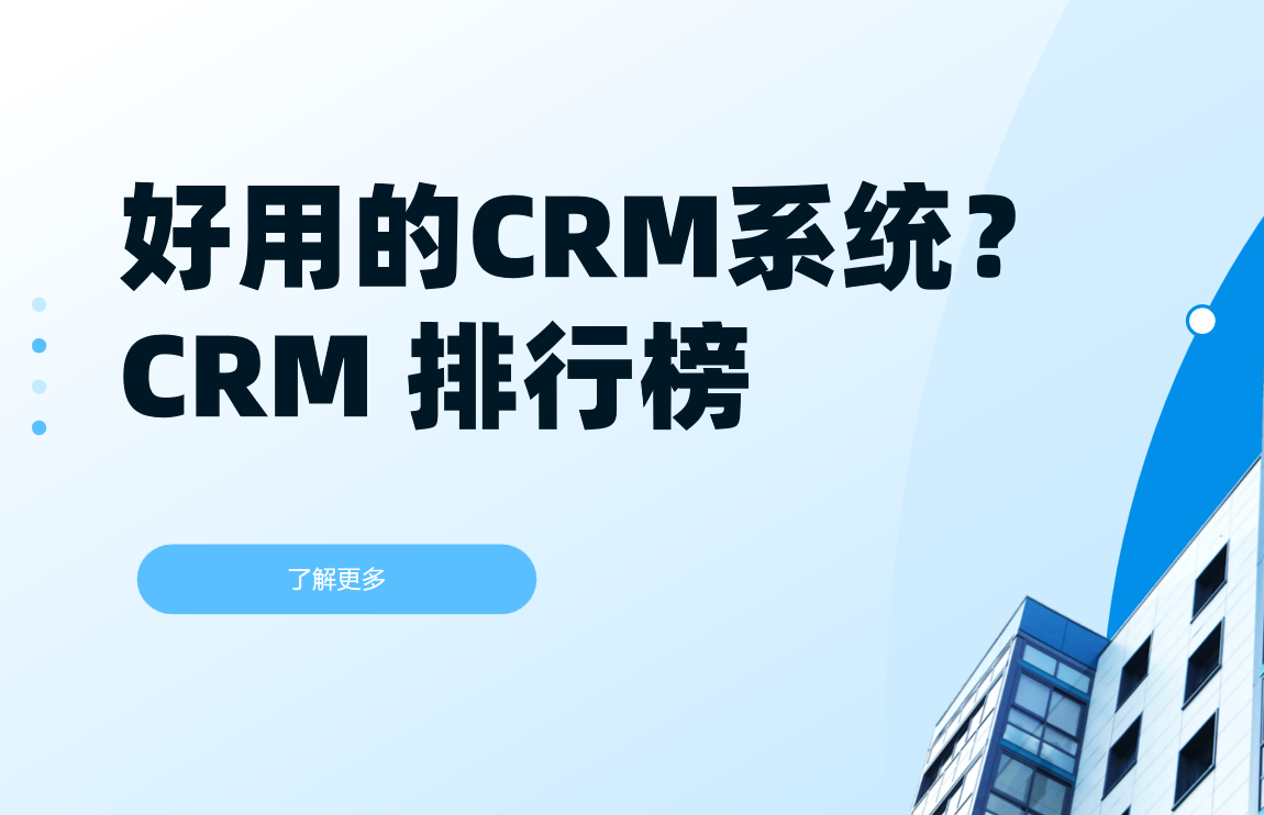 年終盤點，2025 年都有哪些好用的 CRM系統？CRM排行榜
